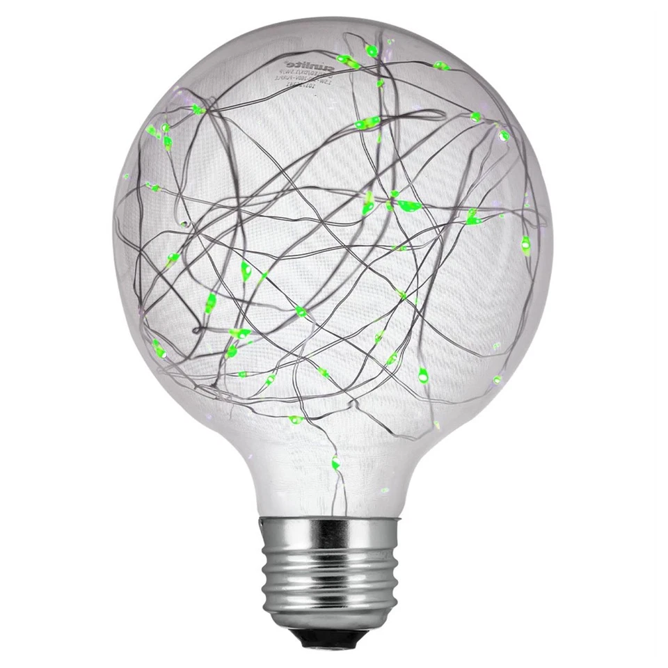 SUNLITE 1.5w Green G30 Decorative LED Bulb - 100-260v E26 Medium base - Image 1 of 1