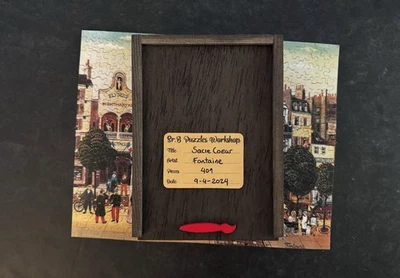 Sr B Wood Wooden Jigsaw Puzzle Sacre Coeur 409 Pieces - Image 1 of 4