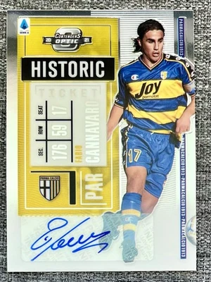 FABIO CANNAVARO SIGNED AUTO 2020-21 Chronicles Contender /199 #3 - Image 1 of 4