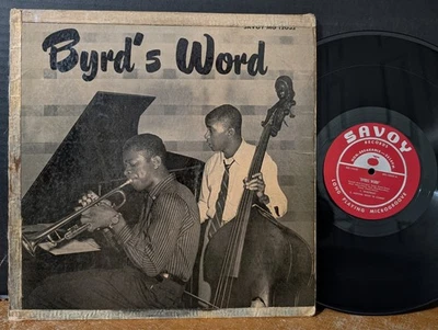 Donald Byrd  Byrd's Word 1956 Savoy OG Hank Jones Paul Chambers Frank Foster RVG - Image 1 of 3