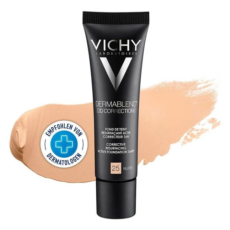 Vichy Dermablend 3D Correction Make-Up 25 Nude · 30 ml · PZN 11479939 - Bild 1 von 1