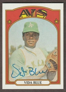 Tarjeta autógrafa Topps Heritage Real One 2021 tinta azul ROA-VB vida azul - Imagen 1 de 2