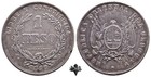 URUGUAY 1 peso 1893 SILVER Silbermünze