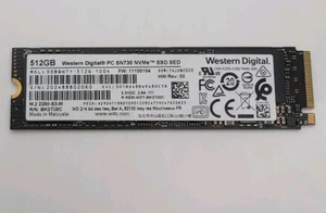 Western Digital SN730 NVMe PCIe SSD 512 Go SDBQNTY-512G-1004 #598 - Photo 1/2