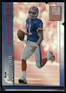 Donruss Elite #154 1999 Rob Johnson Aspirations #/89 - Imagen 1 de 2