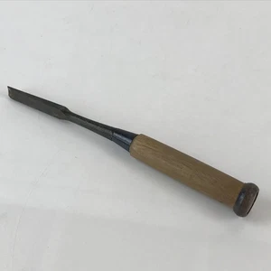 Japanese Chisel Nomi Carpentry Vtg Woodworking Tool 21 cm Blade 10 mm T260 - Picture 1 of 9