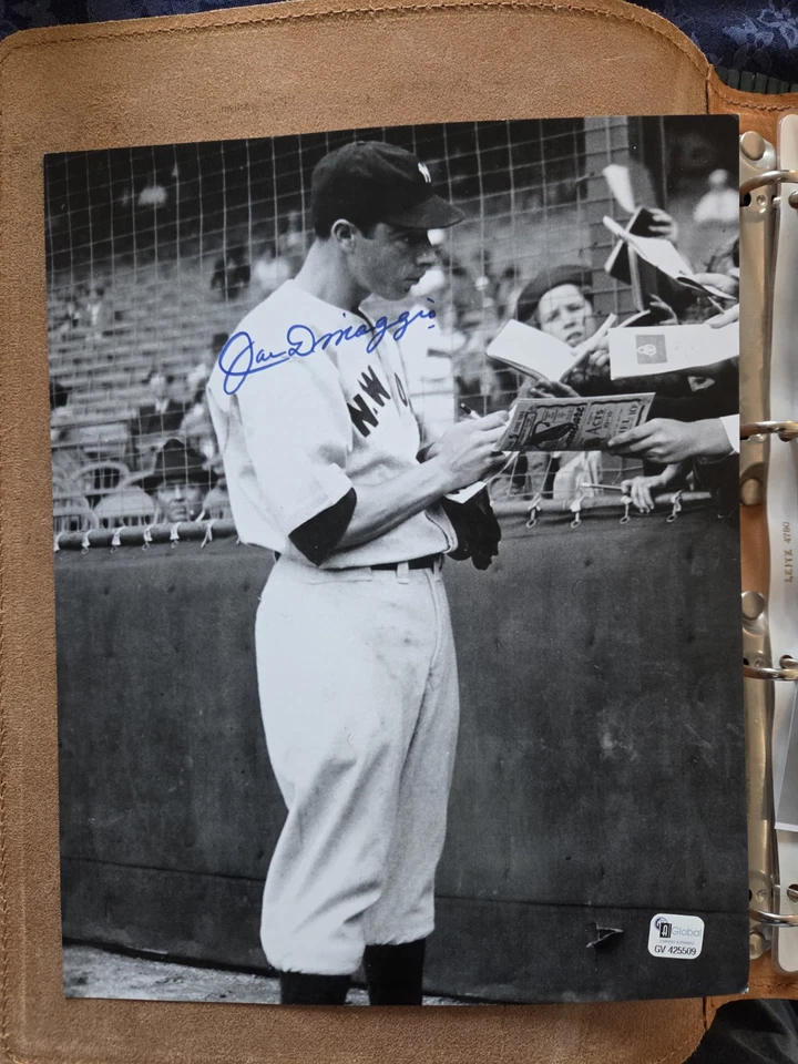 Autogramm Original   Joseph Paul «Joe» DiMaggio - Bild 1 von 2