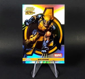 Wolverine 2025 Topps Chrome Marvel Refractor New Avengers 20th Anniversary - Picture 1 of 13