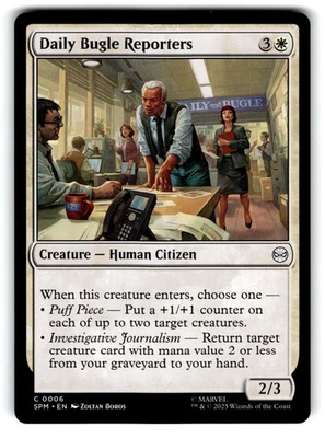 2023 Magic: The Gathering Daily Bugle Reporters #C 0006 - Image 1 of 2