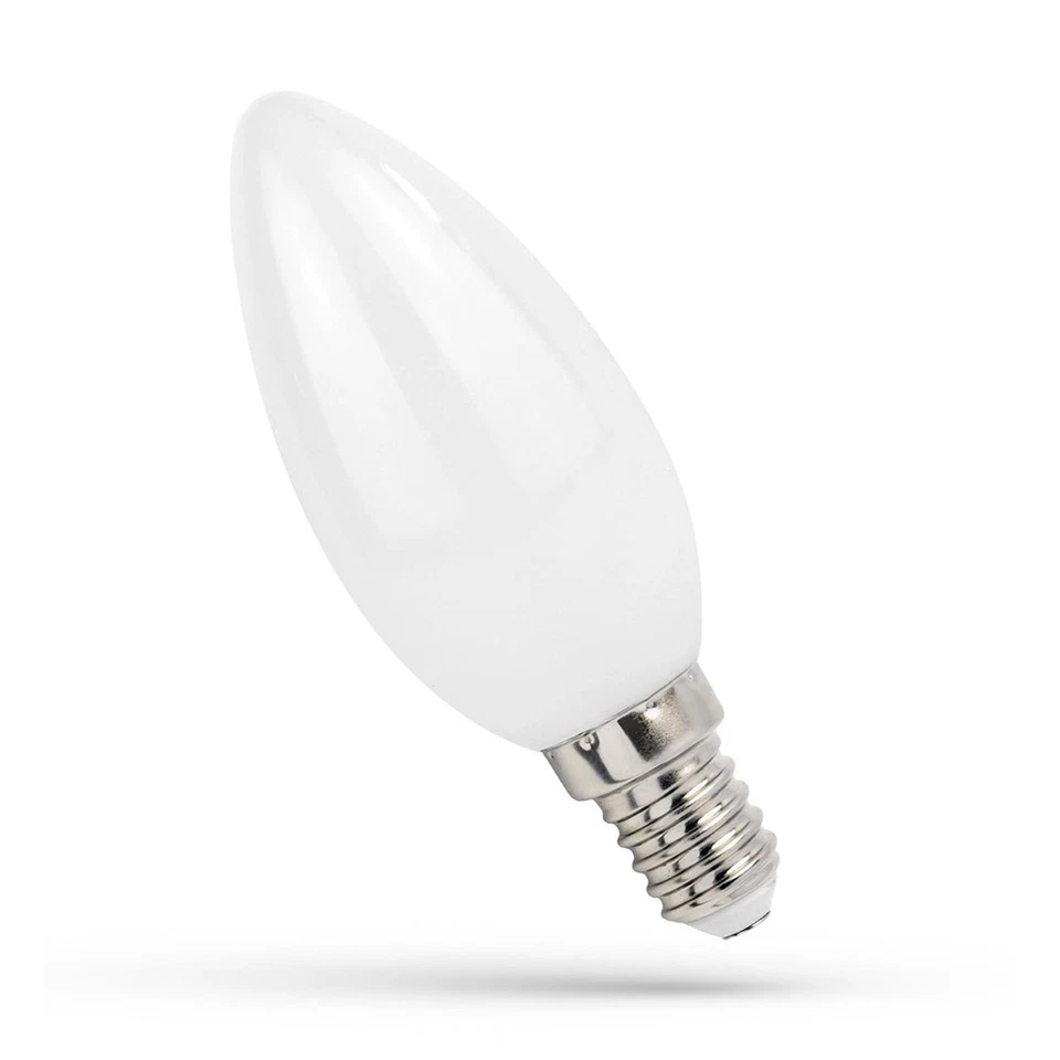 LED Filament Kerze Lampe 5,5Watt E14 matt 650lm Licht 840 Neutralweiß 4000K - Bild 1 von 1
