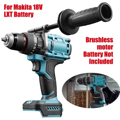 For Makita 18V Battery 150N.m Brushless Cordless Impact Hammer Drill Screwdriver