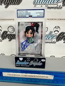 SARAH SILVERMAN VANELLOPE FIRMATA AUTOGRAFATA TOPPS CHROME CARD PSA DNA SLABBED - Foto 1 di 7