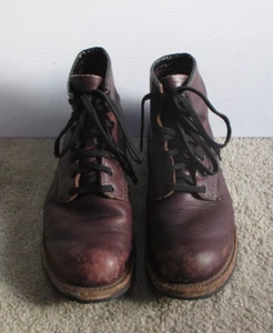 Red Wing Beckman 9411 Herren Braun Leder Stiefel Größe USA 8 D Hergestellt in den USA - Bild 1 von 8