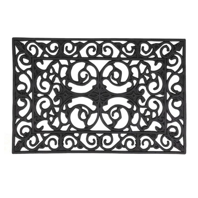 Fußmatte gummi Schmutzfangmatte Türvorleger rutschfest witterungsbeständig - Bild 1 von 4