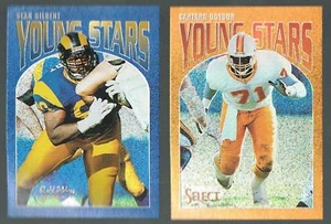 1993 Select Young Stars Metallic FX SEAN GILBERT Rams - Picture 1 of 1
