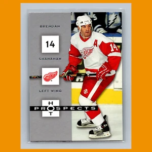 Tarjeta de hockey Brendan Shanahan #34 2005 Fleer Hot Prospects Detroit Red Wings NHL - Imagen 1 de 3