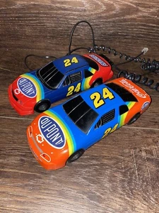 Lot Of 2 Columbia Phones DuPont Jeff Gordon #24 NASCAR Collectable Cars Snicker - Picture 1 of 11