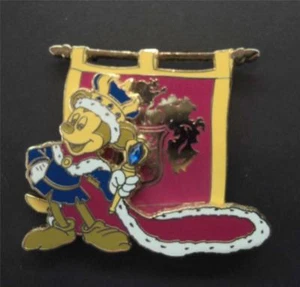 Disney Vacation Club Cruise DVC DCL Prince & Pauper King Mickey mit Banner Pin - Bild 1 von 1