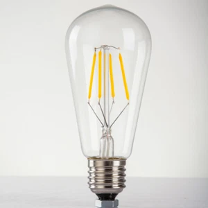 LED Bulbs 4W E27 220V~240V Yellow Warm Light Fitting Screw Holder Globe - Picture 1 of 4