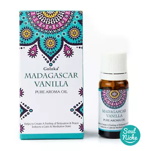 Madagascar Vanilla - Goloka Aroma Oil - Aromatherapy Diffuser Oil, Reed Oil - Picture 1 of 1