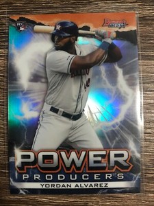 YORDAN ALVAREZ 2020 Bowman’s Best Baseball Power Producers Rookie PP-YA