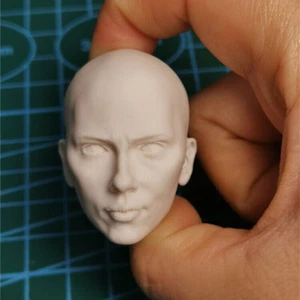 1/6 Black Widow Scarlett Johansson Head Sculpt Fit 12in Female Action Figure Toy - Picture 1 of 3
