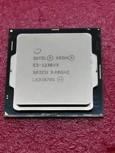 Intel Xeon E3-1230 V5 - SR2CN - 3.40GHz 8MB 4-Core LGA1151 Socket CPU Processor - Picture 1 of 2