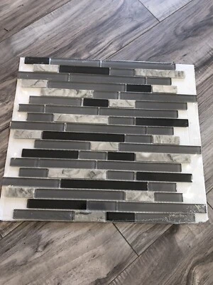 5x Lorena Geico Interlocking Tile Kitchen Backsplash Mosaic Art  Decor (5 Sheets - Image 1 of 4