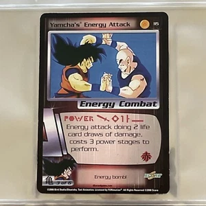 DBZ TCG Yamcha’s Energy Attack VTG 2000 Yamcha 3 Of 6 Energy Combat Dragon Ball - Picture 1 of 2
