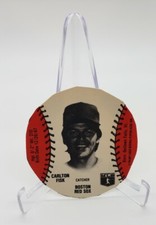Carlton Fisk Limited Edition Boston Red Sox 1979 Wiffle Ball Hand Cut Disc HOF