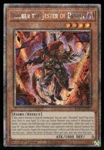 YuGiOh Tcg NM Aluber the Jester of Despia [Platinum Secret Rare] RA02-EN016 - Picture 1 of 2