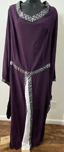 Halloween Zhitunemi Renaissance Dress Woman Large Purple Gorgeous Stretch - Picture 1 of 11