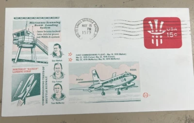 Sistema de haz de escaneo de microondas cubierta de correo de EE. UU. publicada 1979 White Sands, Nuevo México Foto 1 de 2