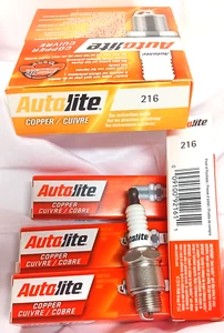 AUTOLITE 4 PACK MODEL 216 SMALL ENGINE COPPER CORE SPARK PLUGS - Foto 1 di 7