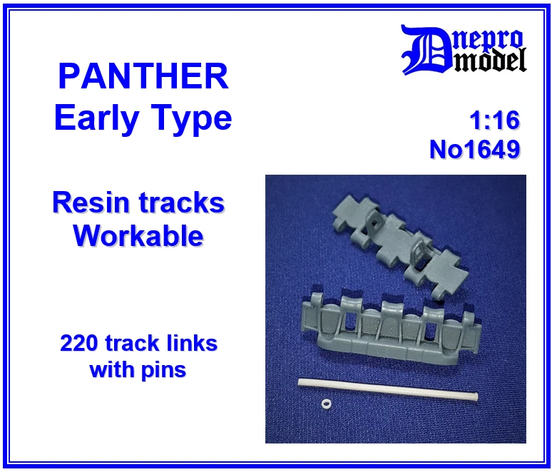 PANTHER Early Type Resin tracks Workable 1/16 - Image 1 of 1