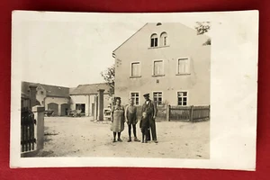 Privat Foto AK Grossröhrsdorf oder Bretnig ? um 1925 Bauernhof Bewohnern ( 76450 - Bild 1 von 2