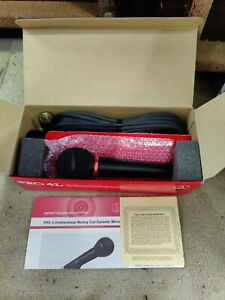 Brand New Audio-Technica Black Pro 4L Dynamic Microphone in Box w/ Cord  Pair