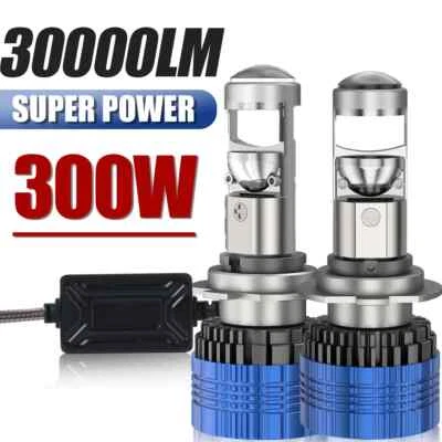 Faro LED Mini Lente Proyector Auto LED Faros Bombillas Luz Baja Canbus Bombilla Foto 1 de 4