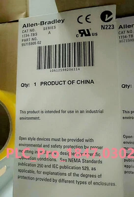 1734TBS NUEVO Allen Bradley 1734-TBS PUNTO E/O Módulo Base Terminal Entrega Rápida - Imagen 1 de 4