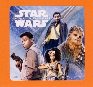 10 Star Wars Rise of Skywalker große Aufkleber - Finn, Chewbacca, Lando, Jannah - Bild 1 von 1
