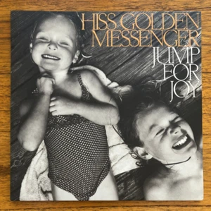 Hiss Golden Messenger - Jump For Joy (2023) Orange/Black swirl vinyl + poster NM - Picture 1 of 7