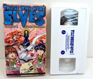 Those Who Hunt Elves: Ghostly Encounters Chapter 4 VHS Tape (1999 English) Anime - Picture 1 of 12