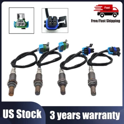 4PCS Up+Down Oxygen Sensor For 2006 Chevy Silverado 1500 Tahoe & GMC Sierra 1500 - Image 1 of 4