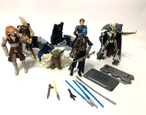 Star Wars Figura de Acción Paquete Trabajo Lote Colección Mixto Armas YODA (Q1) - Imagen 1 de 5