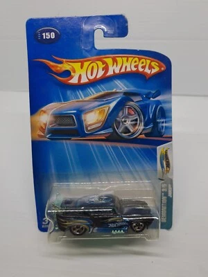 Coche de colección Hot Wheels Demonition 3/5 (2004) negro cansado #150 B3871 nuevo en tarjeta  Foto 1 de 4