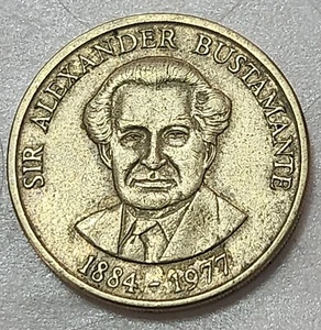JAMAICA 🇯🇲 ONE (1) DOLLAR COIN 1991 - Picture 1 of 2