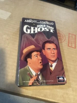 Hold That Ghost (VHS, 1991) Foto 1 de 3