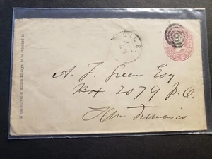 1860's GILROY to SAN FRANCISCO, CALIF Postal History Cover - Picture 1 of 2