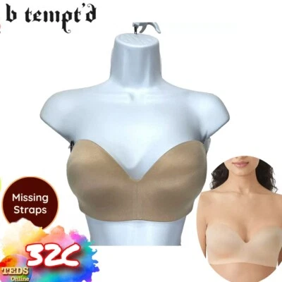 NWD b.tempt'd by Wacoal 32C uture Foundation Wireless Strapless Bra 954281 Nude - Image 1 of 4