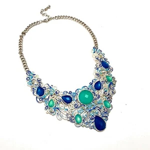 Kette Halskette Collier Statement Vintage Boho Kragen Choker Statementkette - Bild 1 von 2